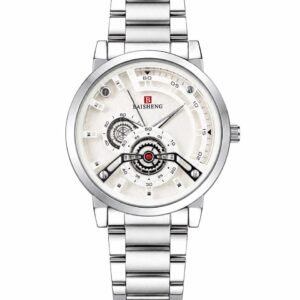 The BAISHENG Men’s Stainless Steel Watch